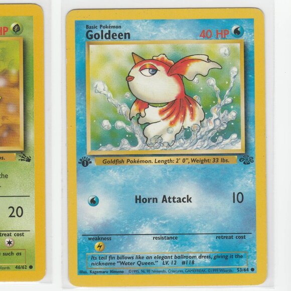 6 Card Lot Pokémon 1999 Original Set 1st Edition Excellent Condition - Picture 5 of 8